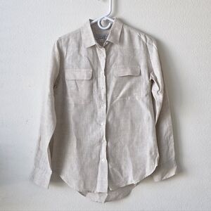 Camixa by Celina de Pisa 100% linen button-up shirt